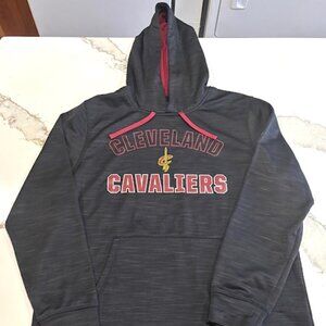 Cleveland Cavaliers Wine Gold Black Hoodie Sweatshirt NBA TX3 Warm Men's Large